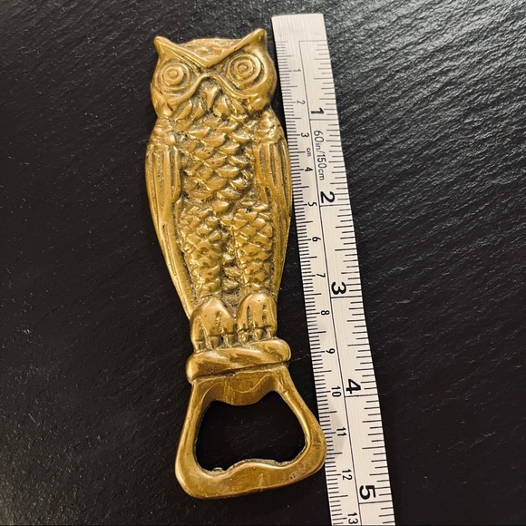 Vintage Brass Owl Bottle Opener - Picture 6 of 9